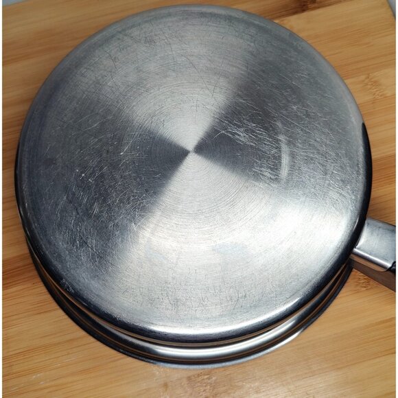 WONDER WARE Thermium Multi-Plex Cookware Stainless Steel 9” Skillet Pan With Lid - Picture 9 of 14